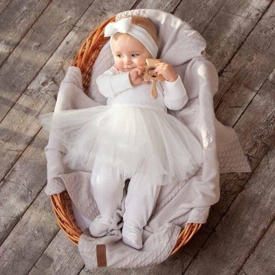 Комбинезон с юбочкой для девочки Маленькая звезда 2133